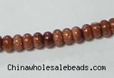 CGS62 15.5 inches 4*6mm rondelle goldstone beads wholesale