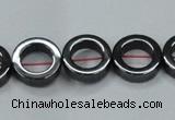 CHE1015 15.5 inches 12mm donut hematite beads wholesale