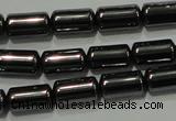 CHE117 15.5 inches 5*8mm tube hematite beads wholesale