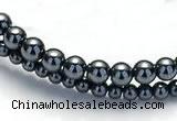 CHE17 16 inches 2mm & 3mm round hematite beads Wholesale