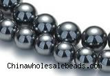 CHE19 16 inches 10mm & 12mm round hematite beads Wholesale