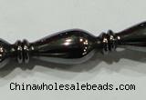 CHE195 15.5 inches 8*20mm vase-shaped hematite beads wholesale