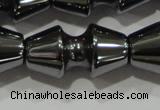 CHE210 15.5 inches 10*20mm dumbbell hematite beads wholesale