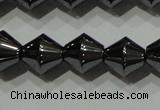 CHE212 15.5 inches 8*8mm bicone hematite beads wholesale