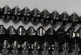 CHE235 15.5 inches 4*6mm star hematite beads wholesale