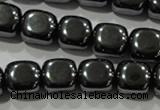 CHE250 15.5 inches 13*13mm cube hematite beads wholesale