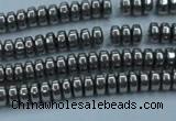 CHE962 15.5 inches 1.5*3mm rondelle plated hematite beads wholesale