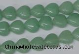 CHG10 15.5 inches 10*10mm heart amazonite gemstone beads wholesale