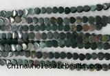 CHG113 15.5 inches 6mm flat heart Indian bloodstone beads wholesale