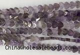 CHG118 15.5 inches 6mm flat heart fluorite gemstone beads wholesale