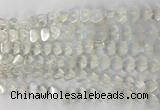 CHG122 15.5 inches 8mm flat heart opal beads wholesale