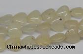 CHG21 15.5 inches 10*10mm heart yellow aventurine beads wholesale