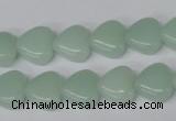 CHG30 15.5 inches 12*12mm heart amazonite gemstone beads wholesale