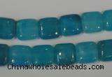 CHM25 15.5 inches 10*10mm square blue hemimorphite beads wholesale