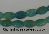 CHM27 15.5 inches 8*12mm oval blue hemimorphite beads wholesale