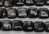 CHS81 15.5 inches 12*12mm square natural hypersthene beads
