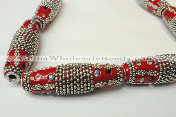 CIB01 17*60mm rice fashion Indonesia jewelry beads wholesale