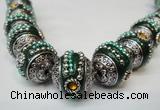 CIB113 18mm round fashion Indonesia jewelry beads wholesale