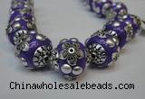 CIB222 18mm round fashion Indonesia jewelry beads wholesale