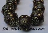 CIB225 18mm round fashion Indonesia jewelry beads wholesale