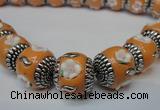 CIB260 17*18mm drum fashion Indonesia jewelry beads wholesale