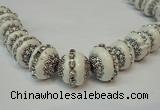 CIB270 14*16mm rondelle fashion Indonesia jewelry beads wholesale
