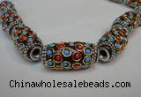 CIB337 17*33mm drum fashion Indonesia jewelry beads wholesale