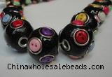 CIB352 20mm round fashion Indonesia jewelry beads wholesale