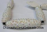CIB39 17*60mm rice fashion Indonesia jewelry beads wholesale