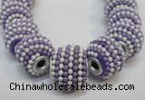 CIB394 15mm round fashion Indonesia jewelry beads wholesale