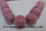CIB410 20mm round fashion Indonesia jewelry beads wholesale
