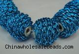 CIB445 19mm round fashion Indonesia jewelry beads wholesale