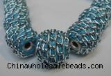 CIB446 19mm round fashion Indonesia jewelry beads wholesale