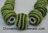 CIB472 14*14mm drum fashion Indonesia jewelry beads wholesale