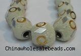 CIB480 15*16mm drum fashion Indonesia jewelry beads wholesale