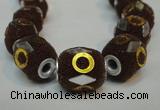 CIB483 15*16mm drum fashion Indonesia jewelry beads wholesale