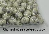 CIB500 22mm round fashion Indonesia jewelry beads wholesale