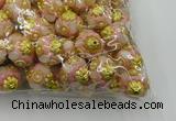 CIB532 22mm round fashion Indonesia jewelry beads wholesale