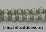 CIB545 22mm round fashion Indonesia jewelry beads wholesale