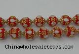 CIB547 22mm round fashion Indonesia jewelry beads wholesale