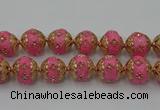 CIB548 22mm round fashion Indonesia jewelry beads wholesale