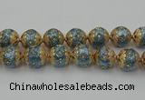 CIB551 22mm round fashion Indonesia jewelry beads wholesale