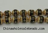 CIB555 22mm round fashion Indonesia jewelry beads wholesale