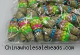 CIB581 16*60mm rice fashion Indonesia jewelry beads wholesale