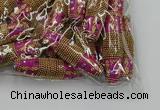 CIB603 16*60mm rice fashion Indonesia jewelry beads wholesale