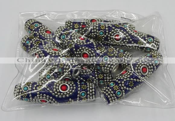 CIB652 16*60mm rice fashion Indonesia jewelry beads wholesale