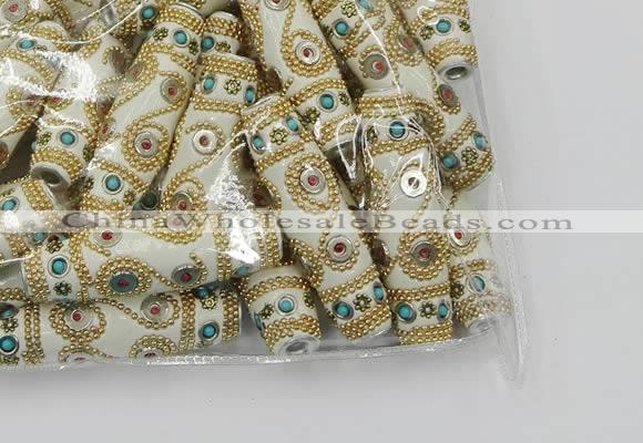 CIB660 16*60mm rice fashion Indonesia jewelry beads wholesale