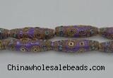 CIB665 16*60mm rice fashion Indonesia jewelry beads wholesale