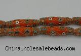 CIB667 16*60mm rice fashion Indonesia jewelry beads wholesale