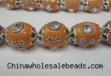 CIB80 16*22mm oval fashion Indonesia jewelry beads wholesale